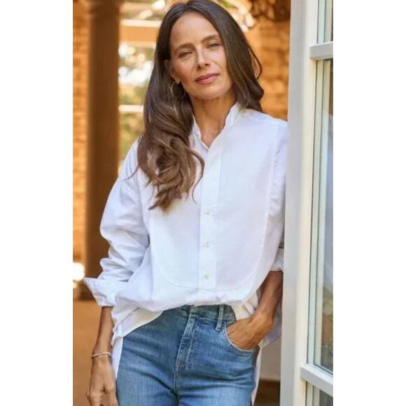 Frank & Eileen White Blouse - Picture 2 of 10